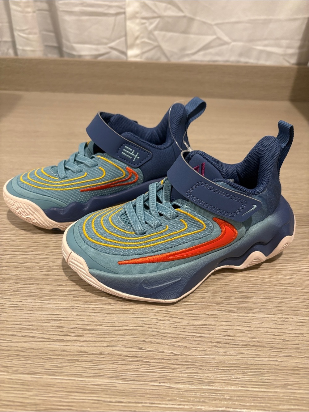 Nike Kids Giannis Blue Immortality 4 basketball shoes